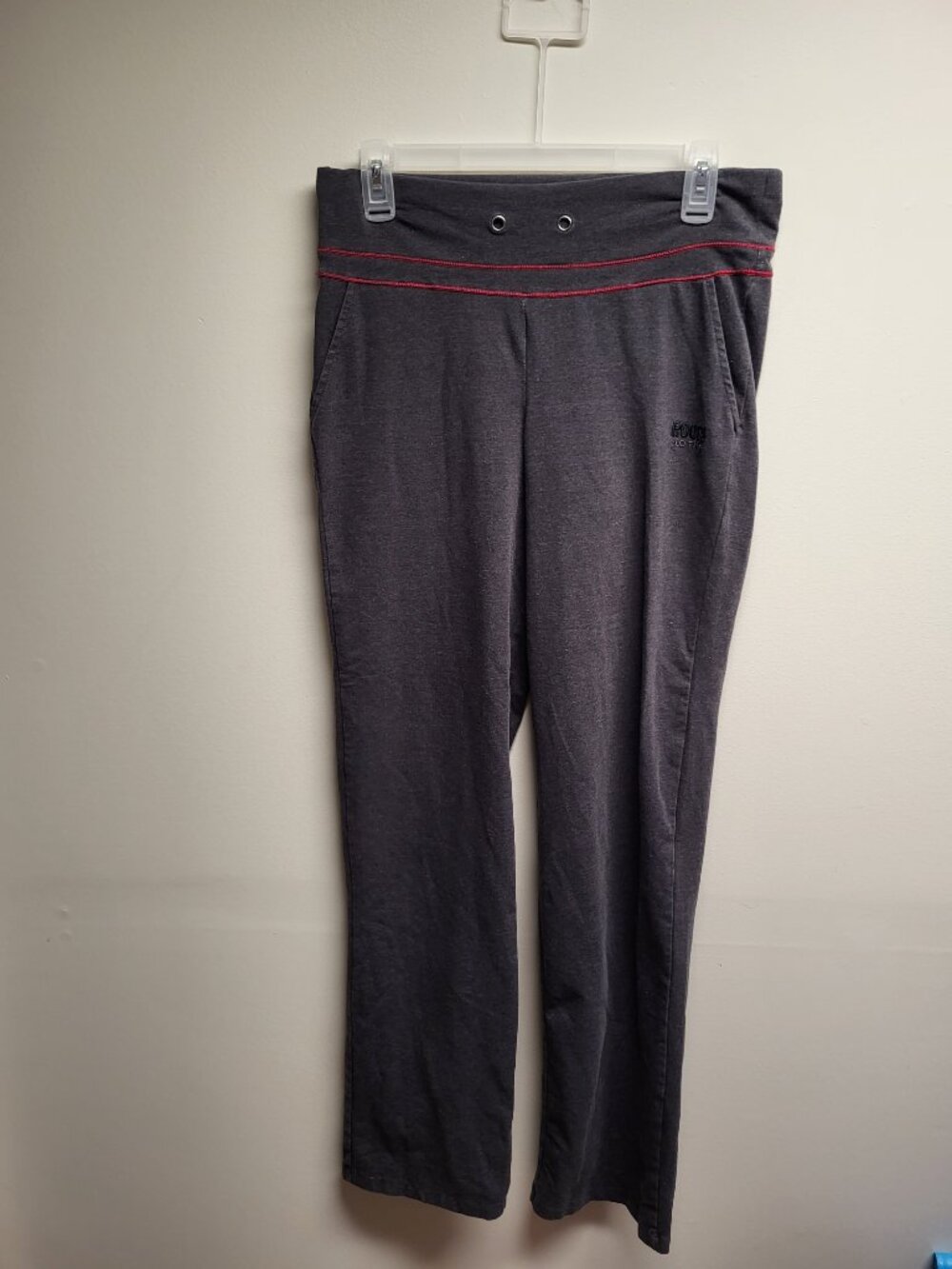 Roots Yoga Leggings Women's Size M Gray Stretch Activewear Pants